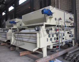 三濾帶式濃縮脫水機(jī)